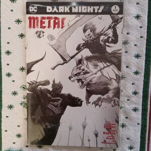 Exclusive Dark Knights Metal #1 variant cover in great condition